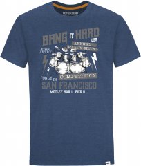 Motley Denim Cropton T-Shirt Dark Indigo