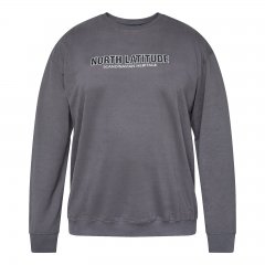 North Latitude Crewneck Sweatshirt Grau/Anthrazit