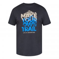 North Latitude Trail T-Shirt Schwarz