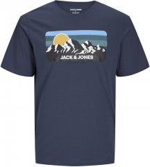 Jack & Jones PEAK T-Shirt Navy Blazer