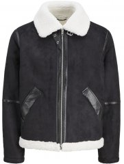Jack & Jones Cole Aviator Jacket Black