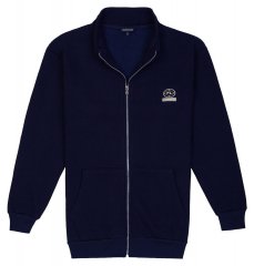 Lavecchia 2027 Sweatshirt mit Reißverschluss Dunkelblau