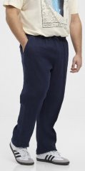 North Latitude 51142 Leinenhose mit Gummizug Dunkelblau