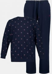 JP1880 Two-piece Pyjamas Long Sleeve and Long Trousers Navy