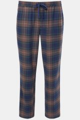 JP1880 Pyjama Trousers Flannel Check Brown