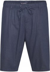North Latitude 61154 Leinen Shorts Mit Bequemer Passform Navy Blau