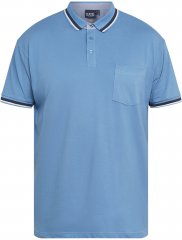 North Latitude 61128 Superflex Piqué-Poloshirt Blau