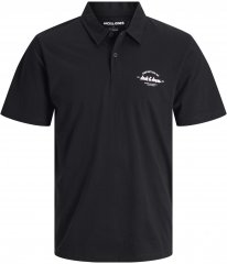 Jack & Jones Brandon Short Sleeve Polo Black