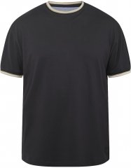 North Latitude 61125 Superflex Piqué T-Shirt Schwarz