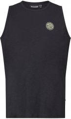 North Latitude 61323 Tanktop Slub Schwarz