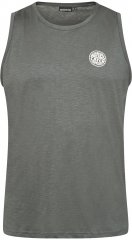 North Latitude 61323 Tanktop Slub Dunkel Staubgrün