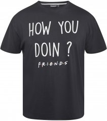North Latitude 61353 FRIENDS T-Shirt Schwarz