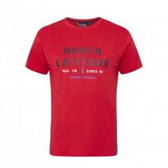 North Latitude Logo T-Shirt Red
