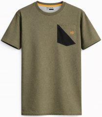 Motley Denim Milan T-Shirt Dunkelkhaki