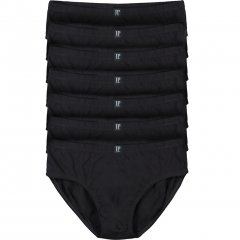 JP1880 Briefs OEKO-TEX 7-Pack Black