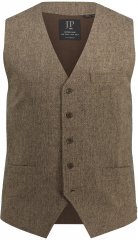 JP1880 Vest Tweed Wool Blend Traditional Light Brown