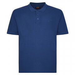 Espionage P074C Kurzarm Poloshirt Dunkelblau
