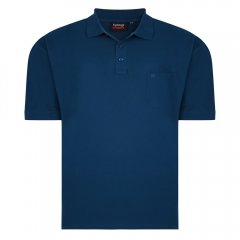 Espionage P074C Kurzarm Poloshirt Dunkles Petrol