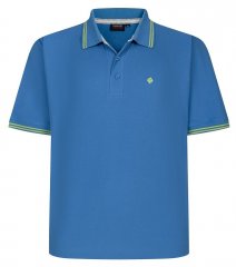 Espionage P232 Pique-Poloshirt Turq/Lime