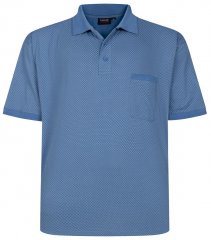 Espionage P234 Polo mit Allover-Print