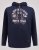D555 Hector Adventurer Printed Zip Through Hoody Navyblau - Herren-sweater und -hoodies - Herren-Sweater und -Hoodies in großen Größen