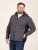 D555 Conrad Detachable Hood Bonded Fleece Zip Through Hoody Navyblau - Herren-sweater und -hoodies - Herren-Sweater und -Hoodies in großen Größen