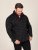 D555 Chandler Reno 1/4 Zip Neck Sweatshirt With Bear Logo Schwarz - Herren-sweater und -hoodies - Herren-Sweater und -Hoodies in großen Größen