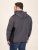 D555 Conrad Detachable Hood Bonded Fleece Zip Through Hoody TALL Navyblau - TALL sweatshirts - TALL Sweatshirts mit Extralänge