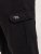 D555 Dexter 1 Cargo Jogger With Bear Embroidery TALL Schwarz - TALL jogginghosen - Lange Beine? TALL Sweatpants passen