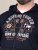D555 Hector Adventurer Printed Zip Through Hoody Navyblau - Herren-sweater und -hoodies - Herren-Sweater und -Hoodies in großen Größen