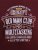 D555 Baldwin Grumpy Old Man Club Print Crew Neck T-shirt Burgundy/ Black Twist - Herren-T-Shirts - Herren-T-Shirts in großen Größen