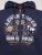 D555 Hector Adventurer Printed Zip Through Hoody Navyblau - Herren-sweater und -hoodies - Herren-Sweater und -Hoodies in großen Größen