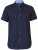 D555 Tim Short Sleeve Shirt Navy - Herrenhemden - Herrenhemden in großen Größen