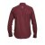 D555 Dawson Textured Shirt Dark Red - Herrenhemden - Herrenhemden in großen Größen