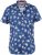 D555 BURLEY Palm Tree Print Shirt - Herrenhemden - Herrenhemden in großen Größen