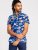 D555 Durham Flamingo Hawaiian Ao Print Shirt - Herrenhemden - Herrenhemden in großen Größen