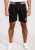 D555 Sutton Elasticated Waist Shorts With Embroidery Black - Jogginghosen für herren - Jogginghosen für Herren in großen Größen