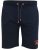 D555 Sutton Elasticated Waist Shorts With Embroidery Navy - Jogginghosen für herren - Jogginghosen für Herren in großen Größen