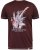 D555 Redbourn Lightning Bolt Guitar Printed T-Shirt - Herren-T-Shirts - Herren-T-Shirts in großen Größen