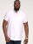 D555 James Short Sleeve Oxford Shirt Pink - Herrenhemden - Herrenhemden in großen Größen