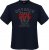 Adamo Outdoor track Comfort fit T-shirt Navy - Herren-T-Shirts - Herren-T-Shirts in großen Größen
