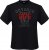 Adamo Outdoor track Comfort fit T-shirt Black - Herren-T-Shirts - Herren-T-Shirts in großen Größen