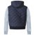 D555 Willie Hooded Quilted Jacket with Fleece sleeves - Herren jacken - Herren Jacken in großen Größen