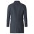 D555 Terry Checked Overcoat Charcoal - Herren jacken - Herren Jacken in großen Größen