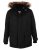 D555 Lovett Parka Black - Herren jacken - Herren Jacken in großen Größen