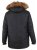 D555 Lovett Parka Black - Herren jacken - Herren Jacken in großen Größen