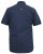 D555 BRODY S/S Micro AO Print Shirt Navy - Herrenhemden - Herrenhemden in großen Größen