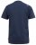 D555 COOK Trio Of Skulls Printed Crew Neck T-Shirt Slate Blue - Herren-T-Shirts - Herren-T-Shirts in großen Größen