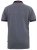 D555 KEMSTON Birds Eye Pique Polo Navy/White - Polo-shirts für herren - Polo-Shirts für Herren in großen Größen