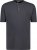 Adamo Silas Regular fit Serafino T-shirt Charcoal - Herren-T-Shirts - Herren-T-Shirts in großen Größen